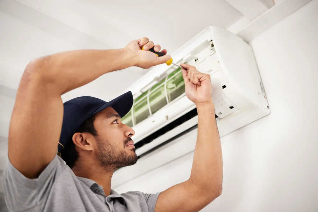 central ac installation