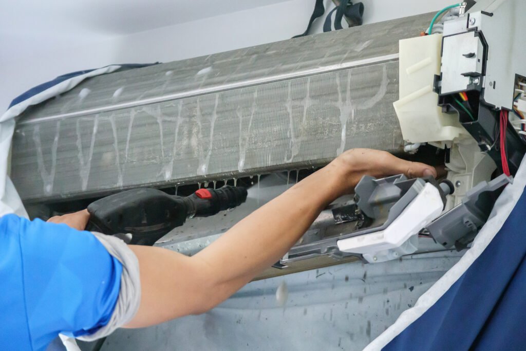 replace air filter hvac